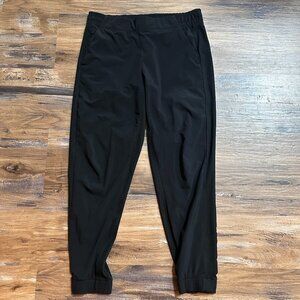 Athleta Womens Black Brooklyn Joggers Athleisure Size 12